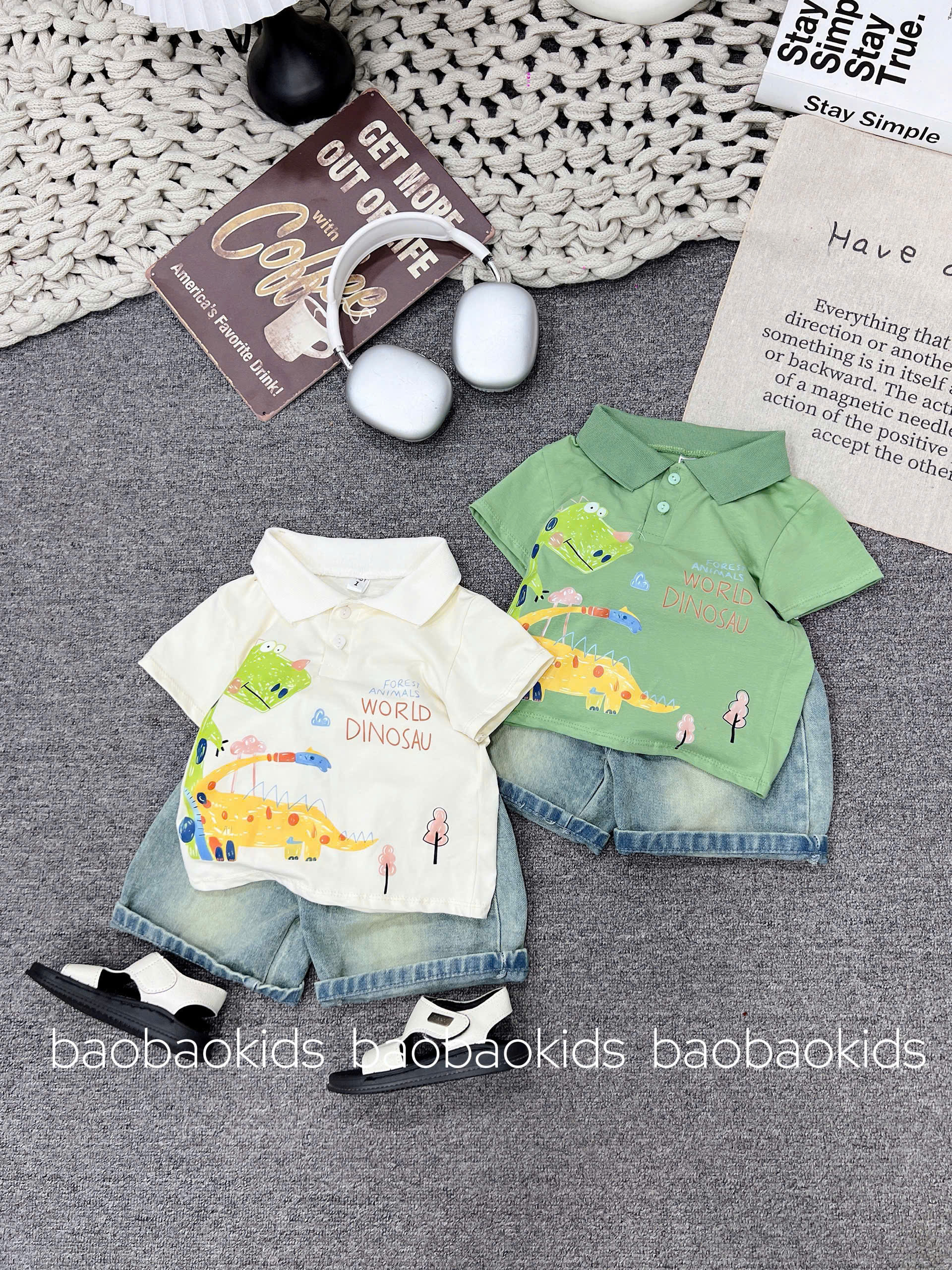 T567-Set khủng long kem q jean (08.26kg)