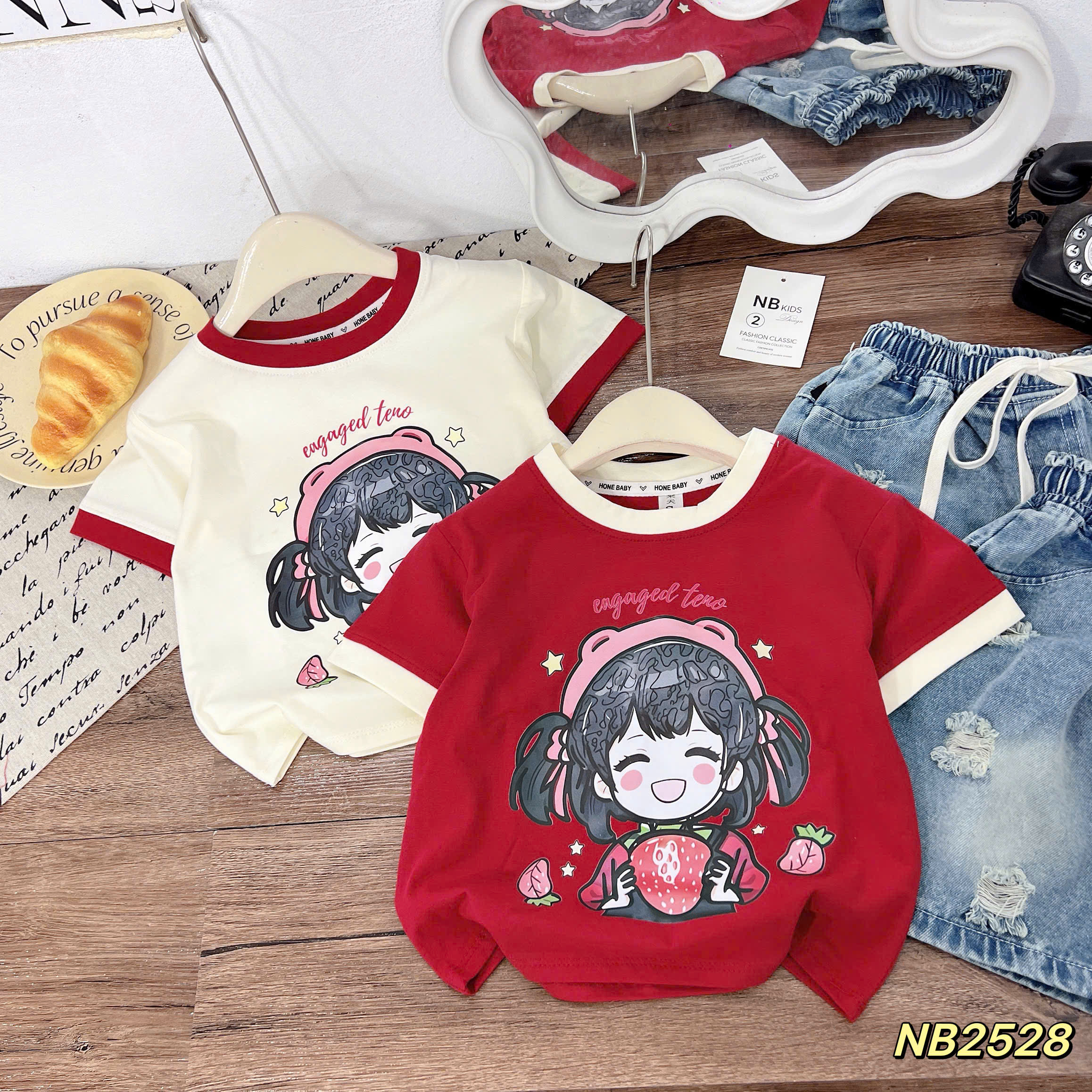 G726-Set bé dâu cotton q jean ngố (14.33kg)
