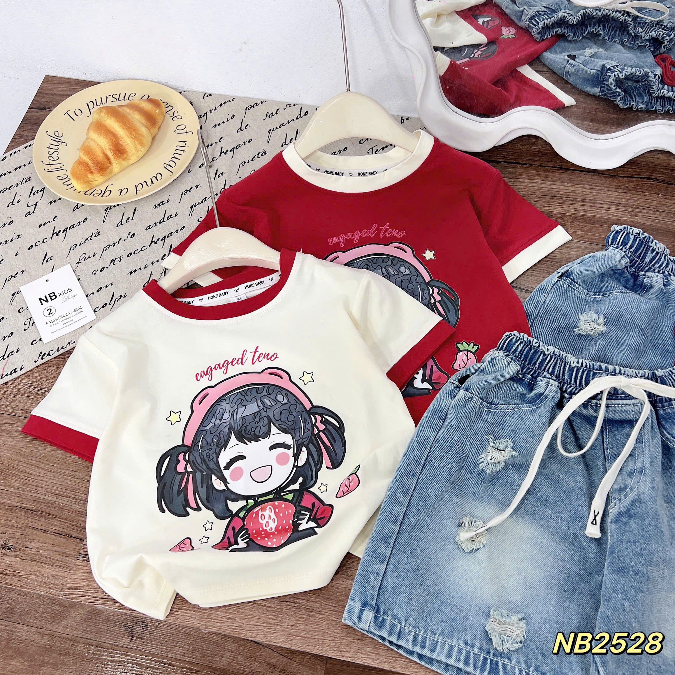 G726-Set bé dâu cotton q jean ngố (14.33kg)
