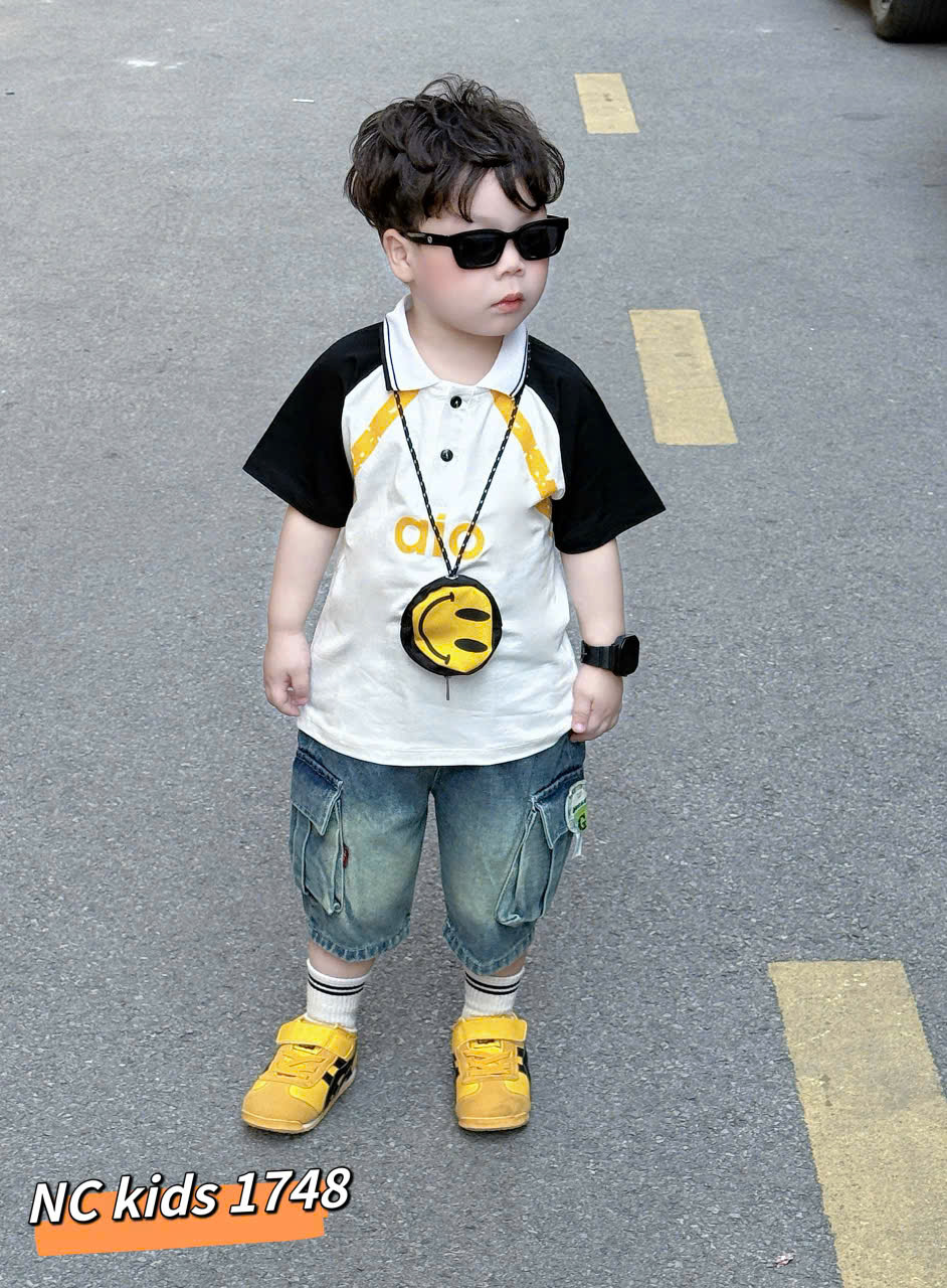 T573-Set polo Alo viền q jean (08.28kg)