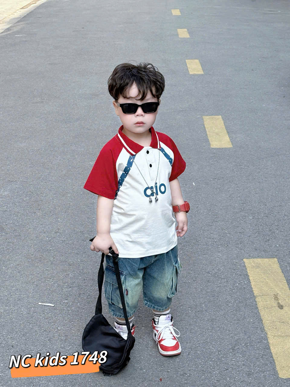 T573-Set polo Alo viền q jean (08.28kg)