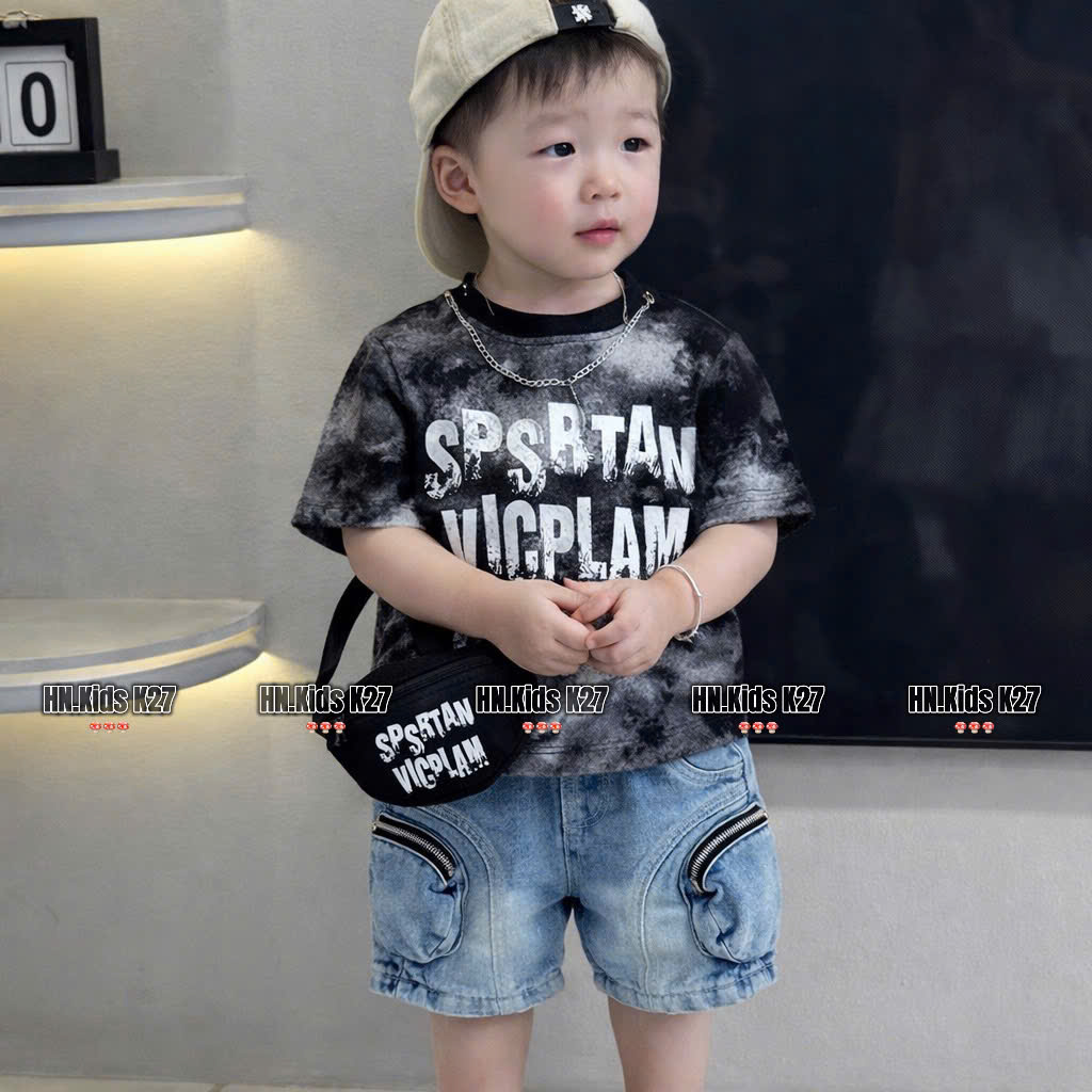 T574-Set áo đen xích M q hộp túi (07.24kg)