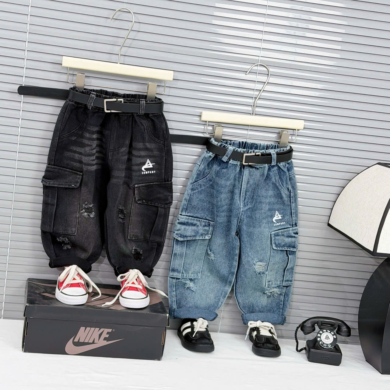 Q295-Quần baggy túi rách Company (15.35kg)