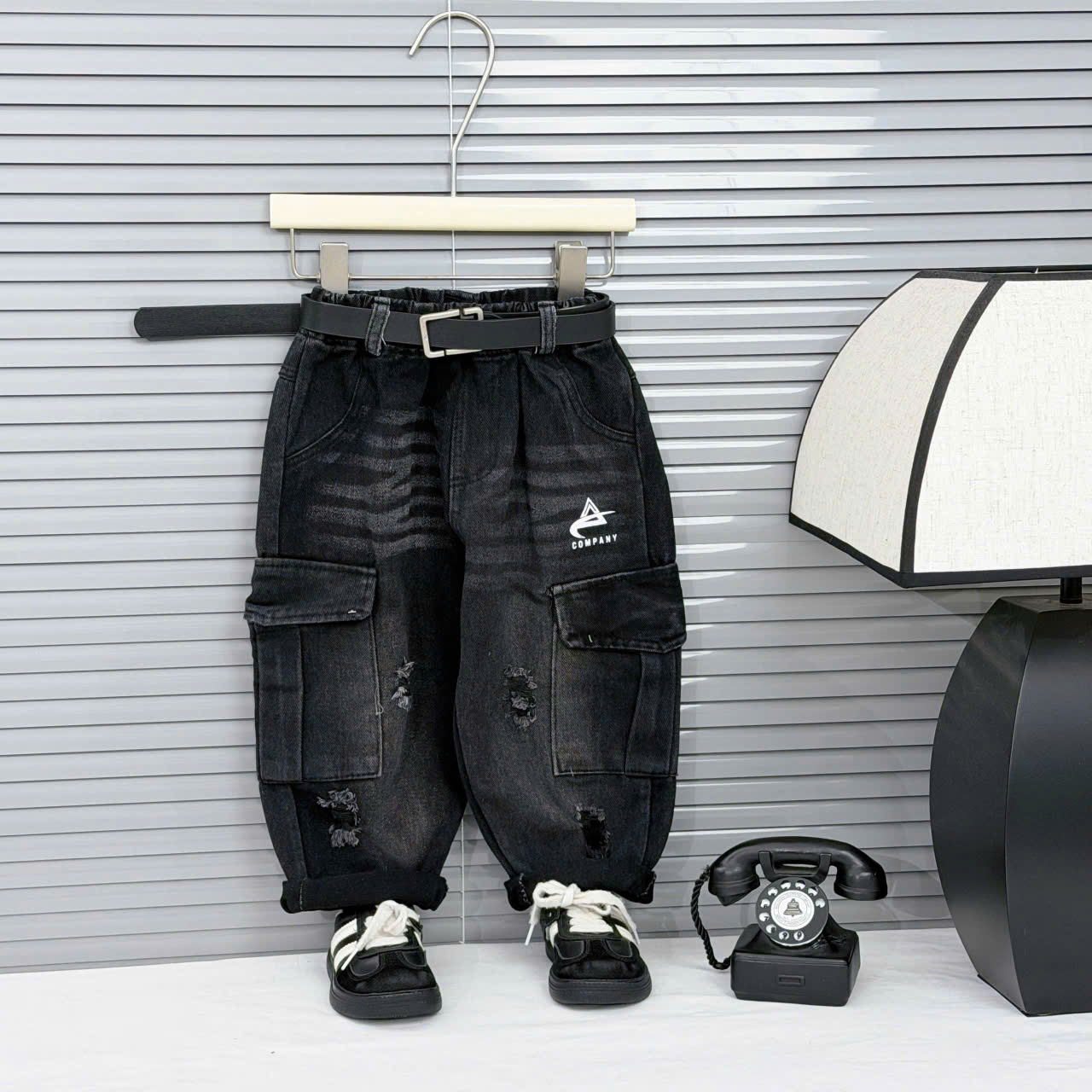 Q295-Quần baggy túi rách Company (15.35kg)