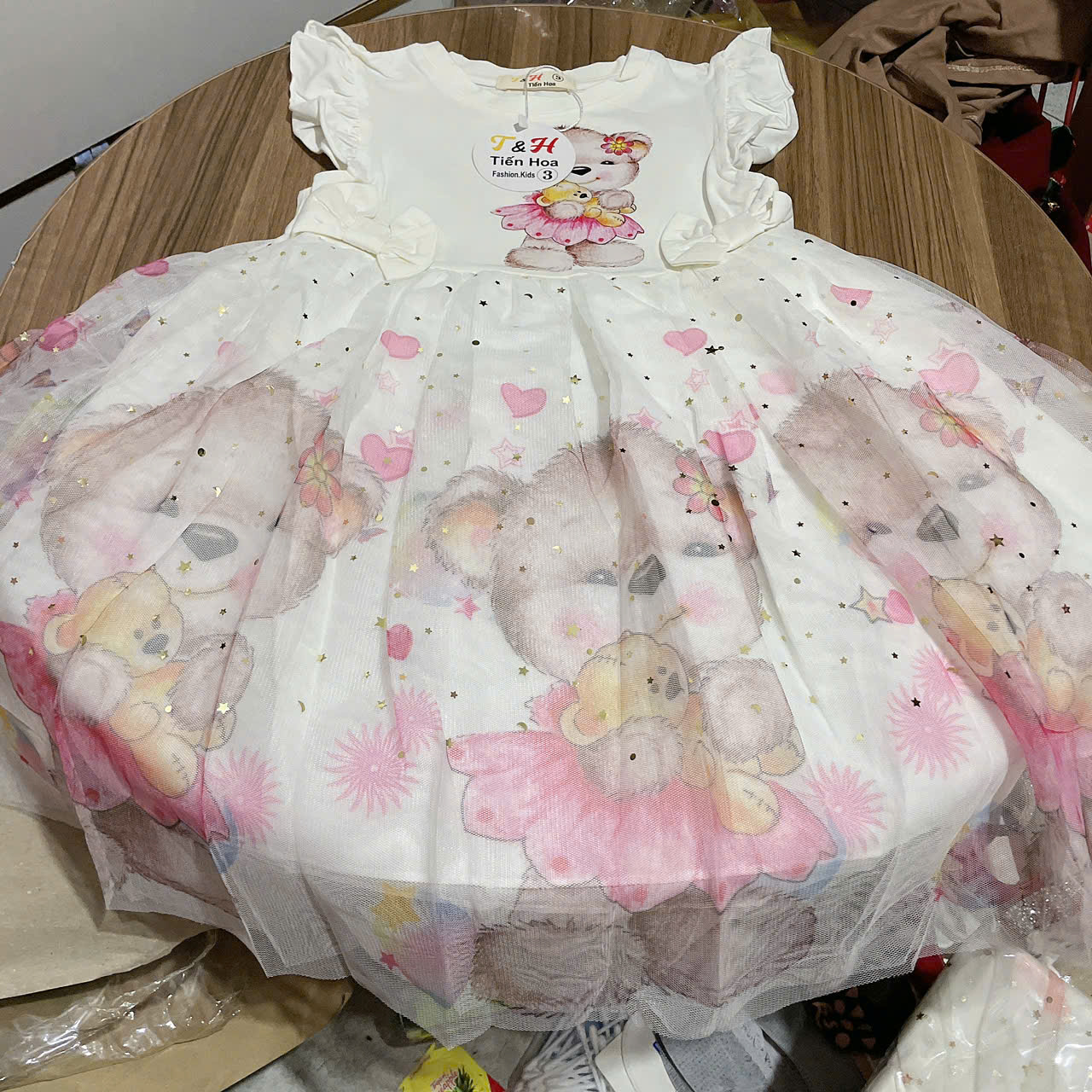 V350-Váy công chúa Gấu tim 5D (14.25kg)