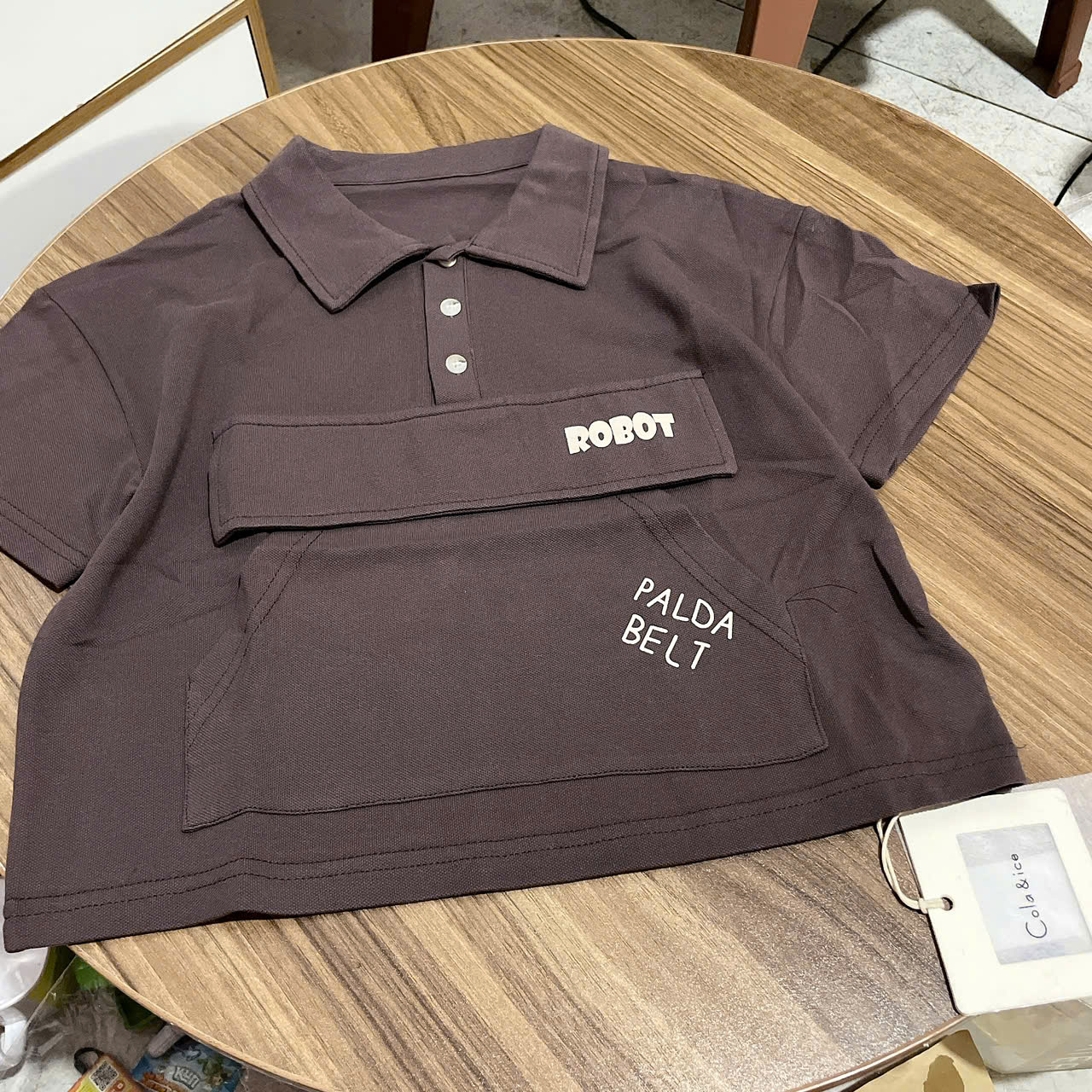 A368-Áo polo túi chữ ROBOT xịn (18.35kg)
