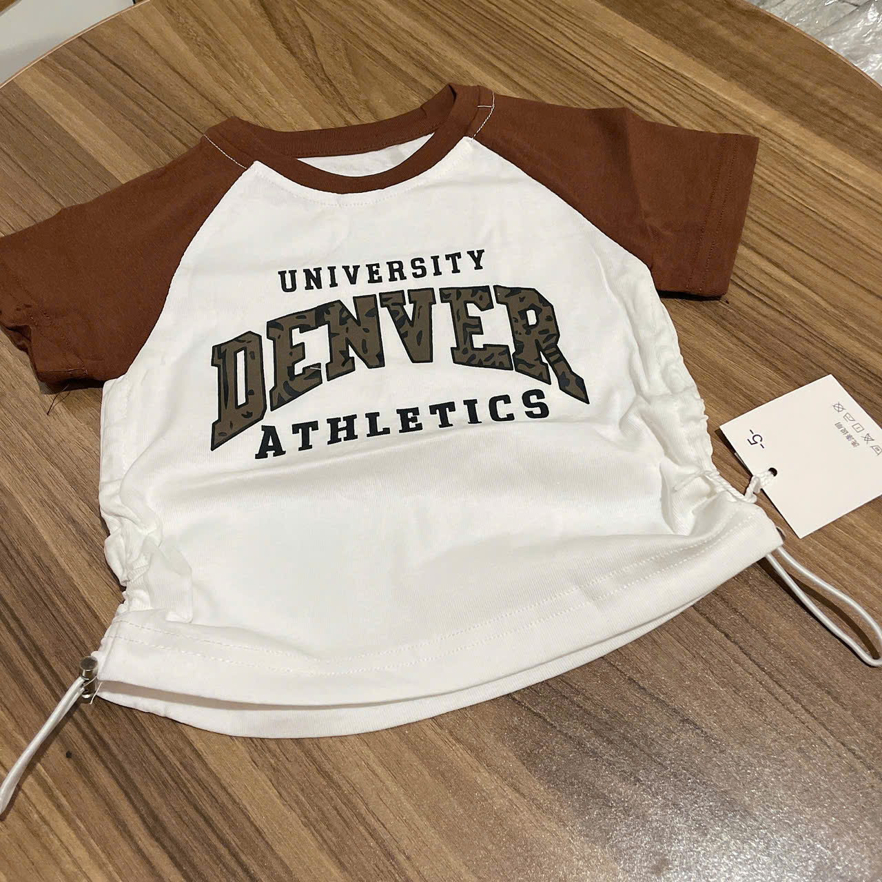 A370-Áo zip phối nâu Denver (08.20kg)