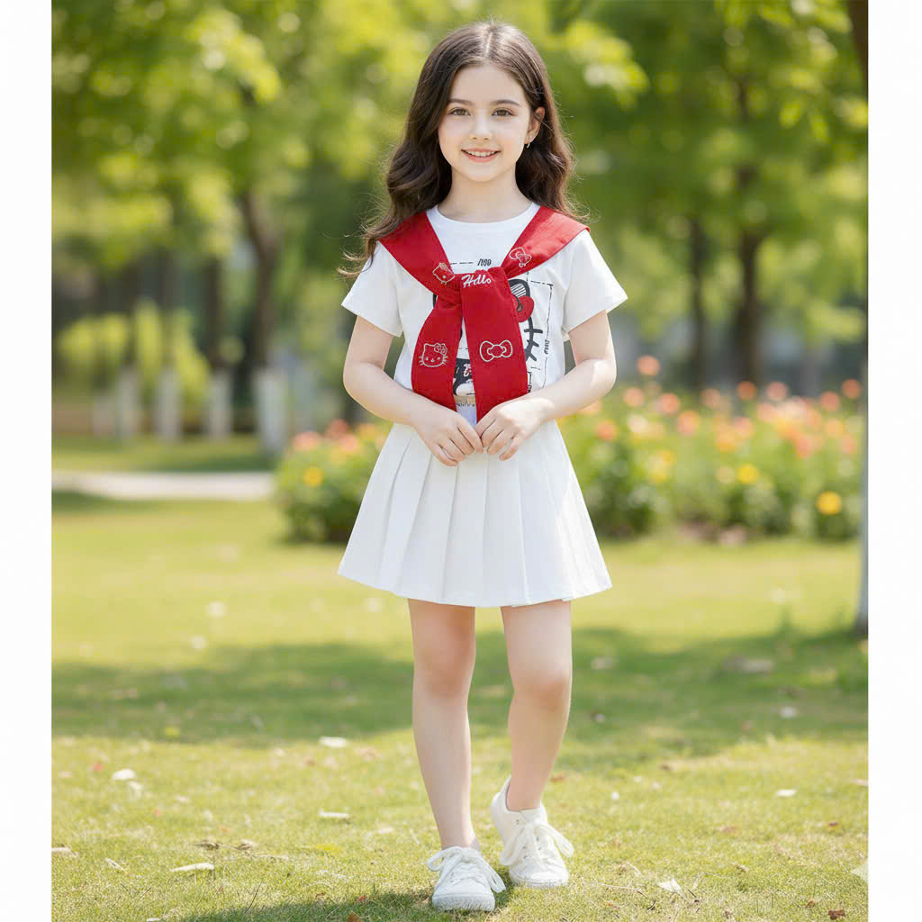 G757-Set cv cotton Kitty kèm khăn (10.28kg)