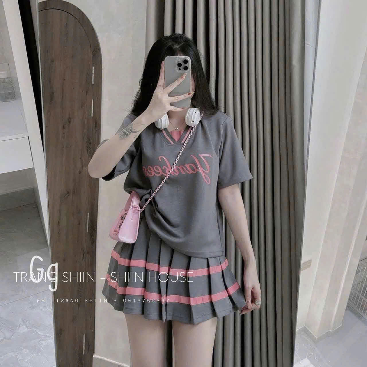 G764-Set áo phối cv cotton Yan (10.30kg)