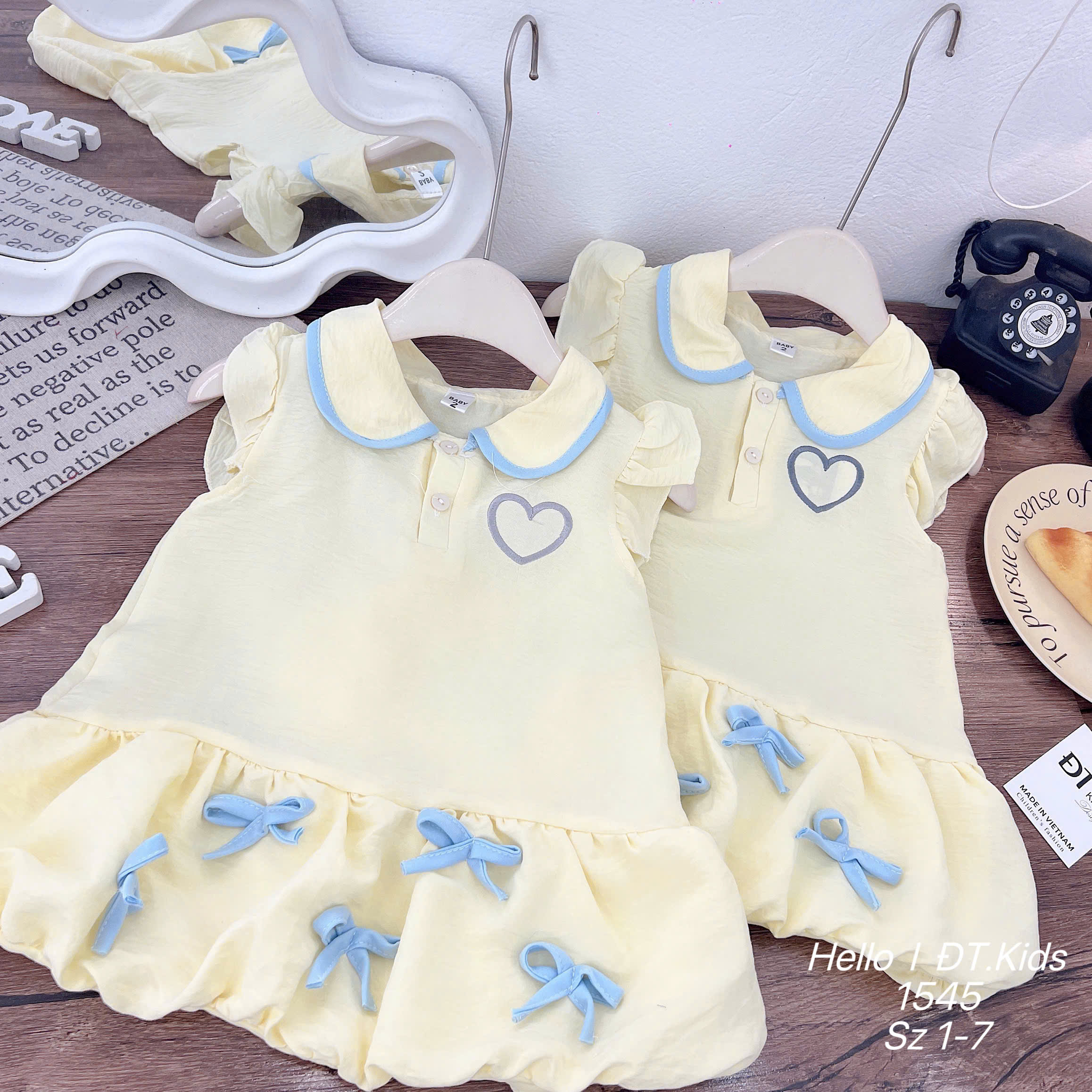 V378-Váy đũi tim vàng dáng bí (08.18kg)