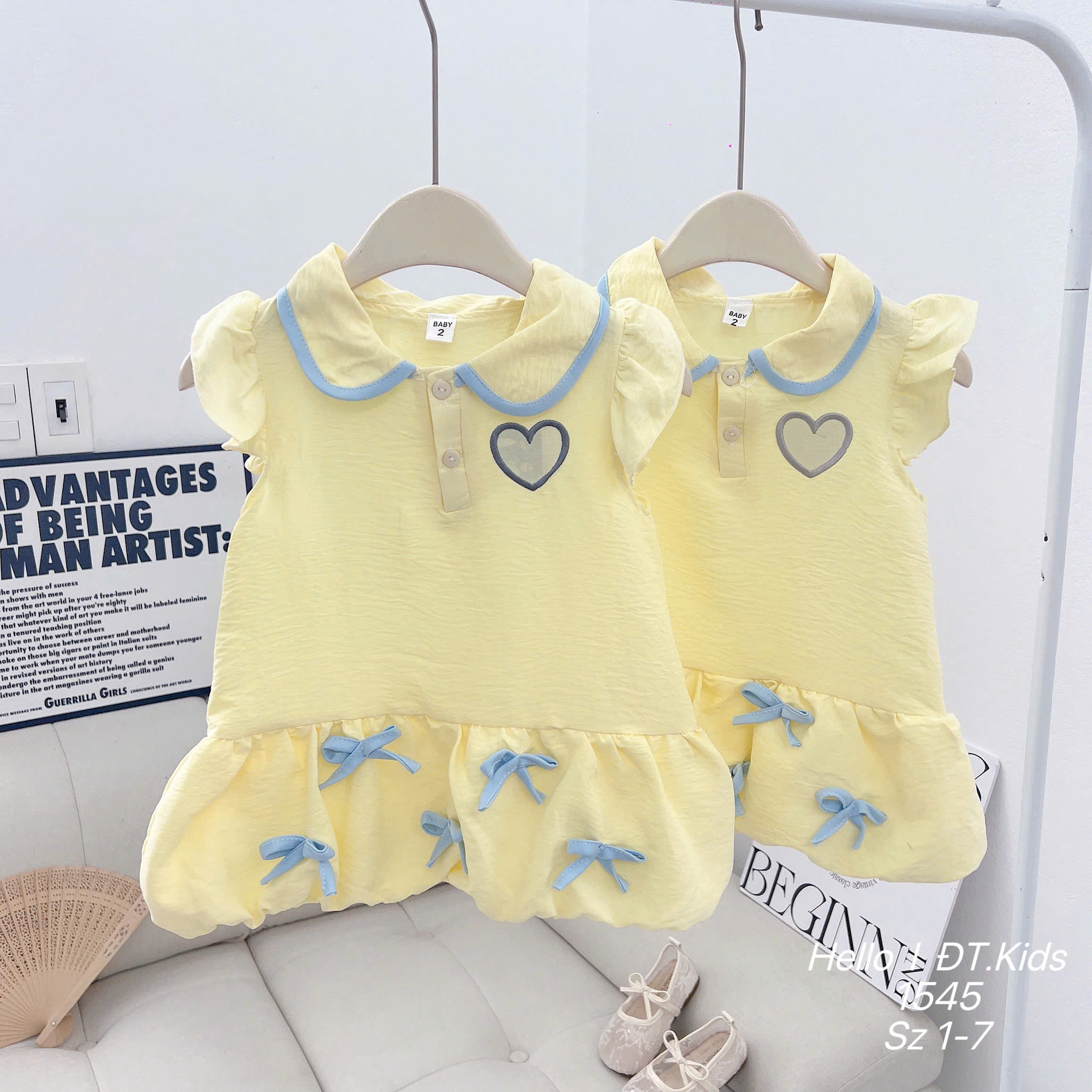 V378-Váy đũi tim vàng dáng bí (08.18kg)