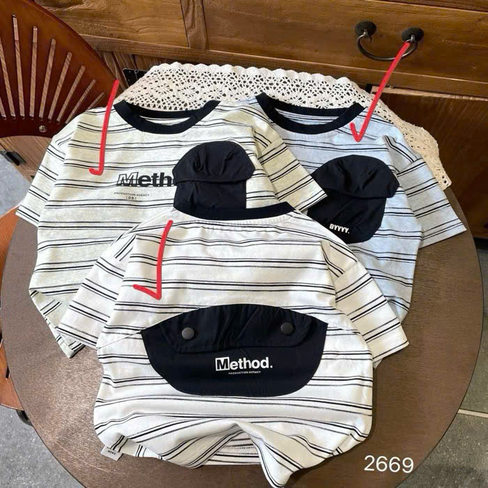 A393-Áo thun QC TXR kẻ túi METH (10.20kg)