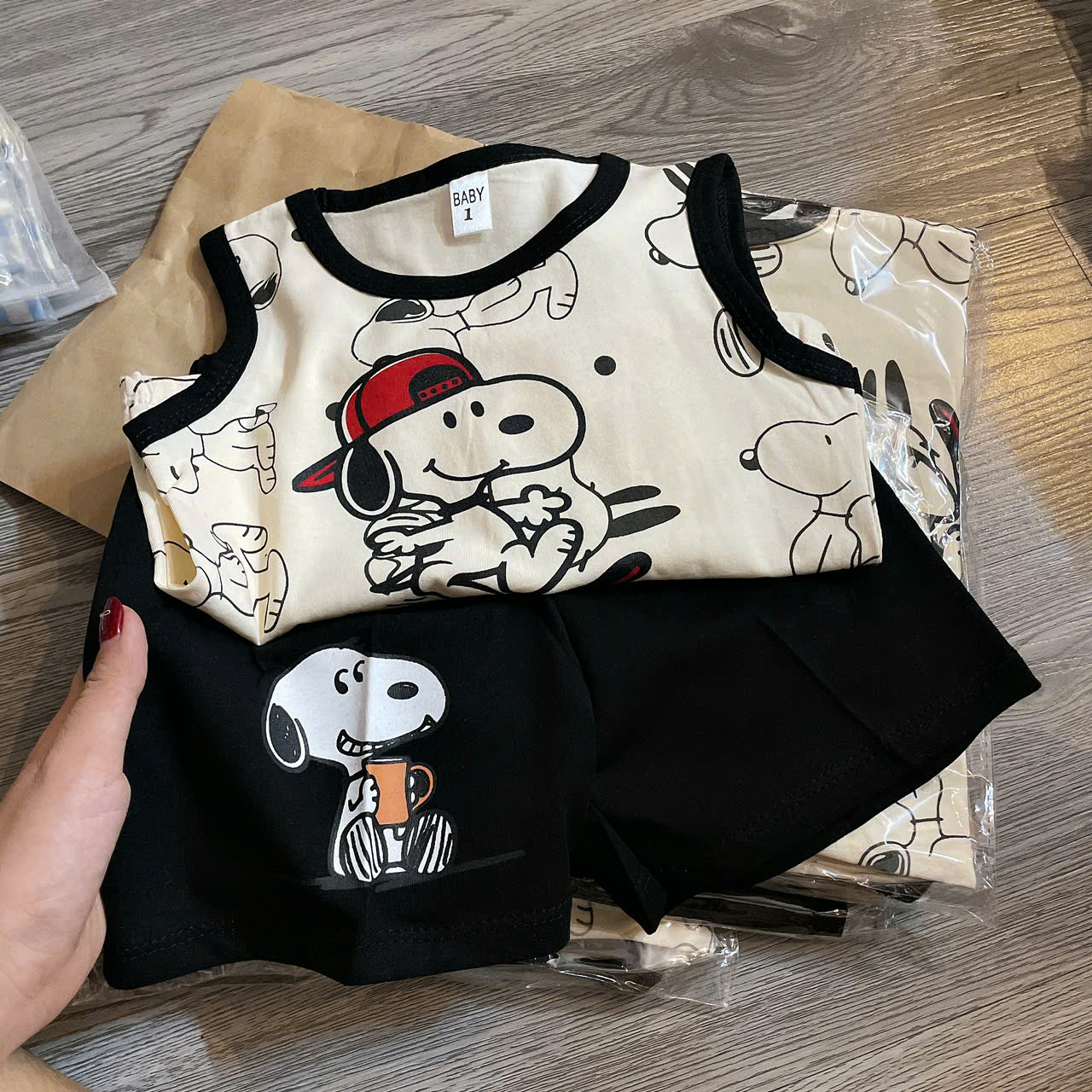 T648-Bộ cotton balo cún đen (08.16kg)