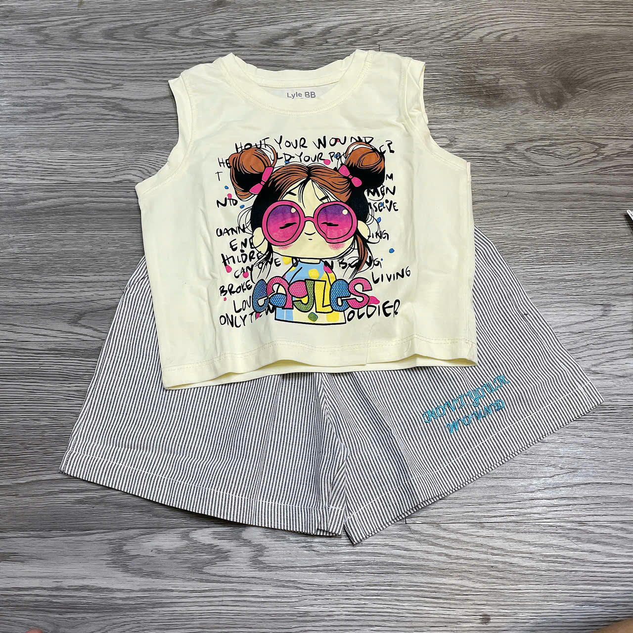 G834-Bộ cotton sát nách q đùi kẻ (12.25kg)