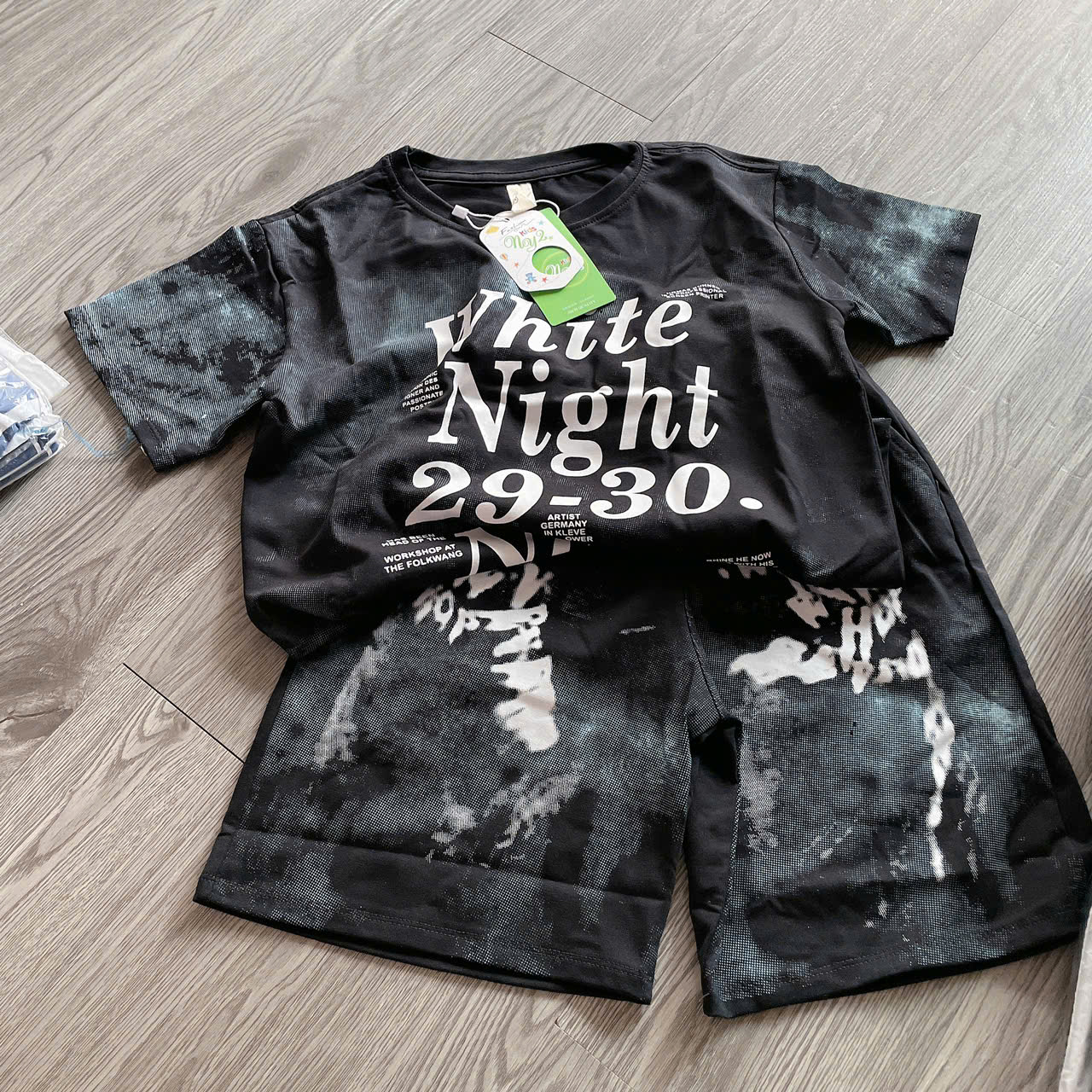 T672-Bộ cotton loang đen Night (25.42kg)