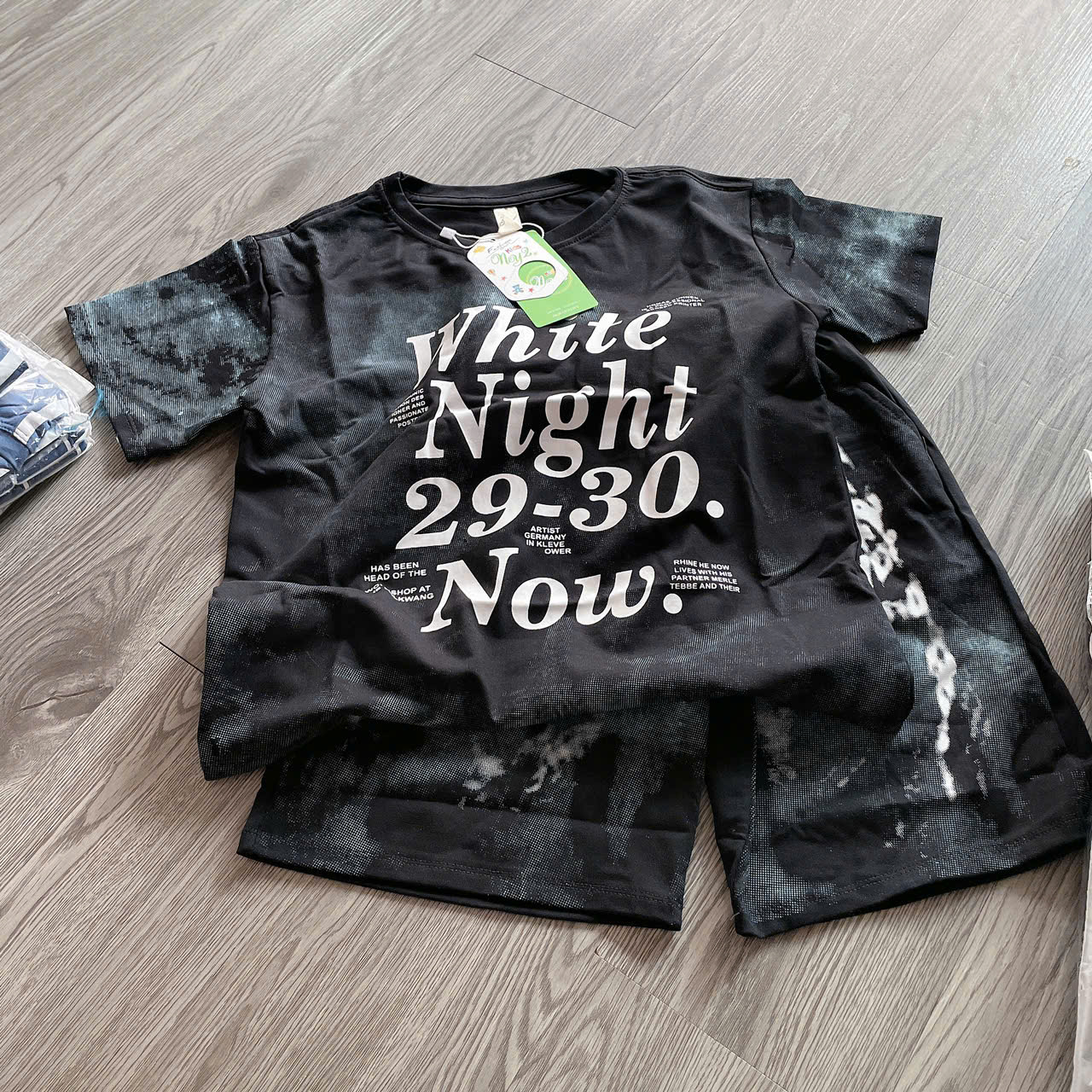 T672-Bộ cotton loang đen Night (25.42kg)