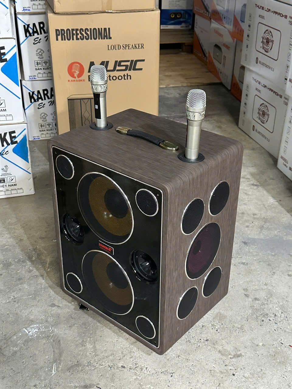 Loa Kéo Karaoke Soundbox T699 Pro 2 Bass 25