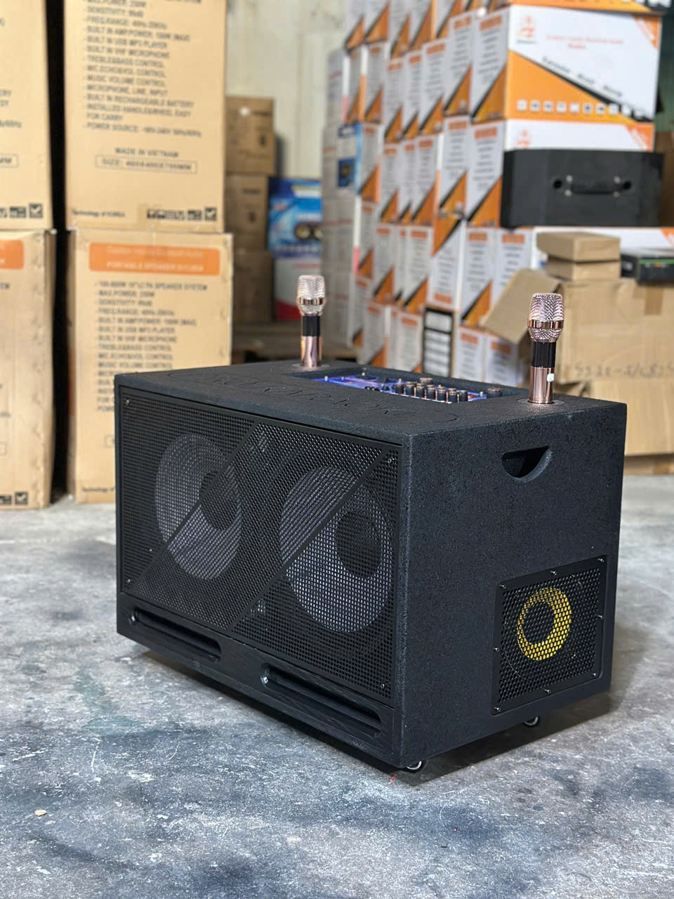 LOA KÉO DI ĐỘNG SOUNDBOX 2 BASS 30, S330 PLUS