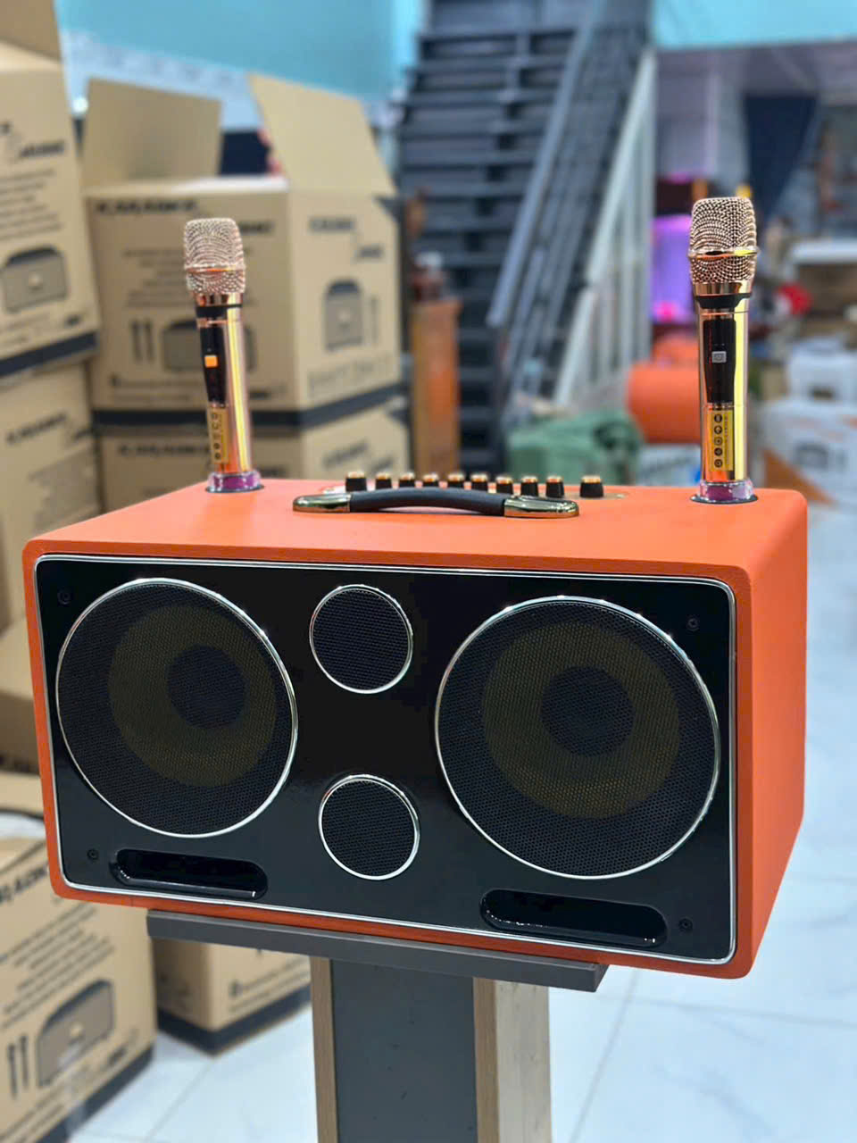 Loa Karaoke Xách Tay Soundbox S18 Giá rẻ Siêu Hay