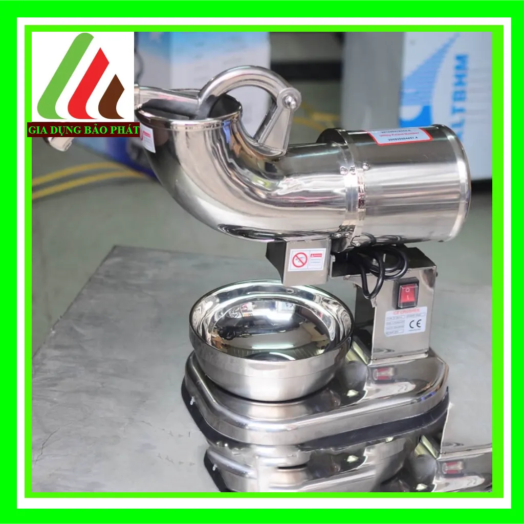Máy bào đá inox 2 lưỡi dao HK-400