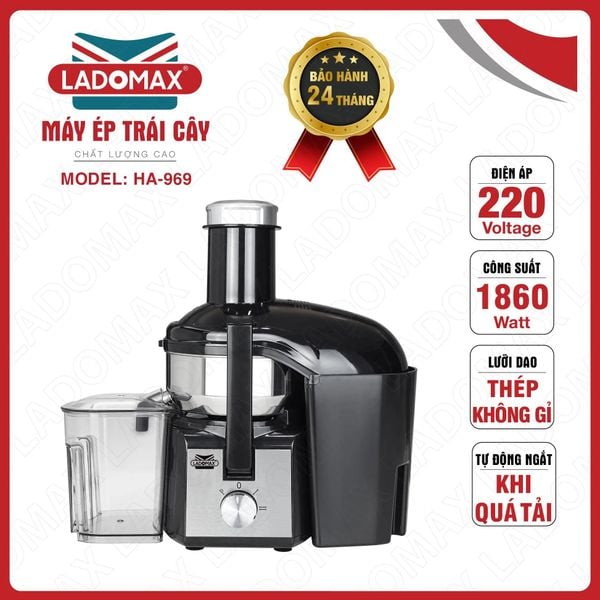 Máy ép trái cây công nghiệp Ladomax HA-969