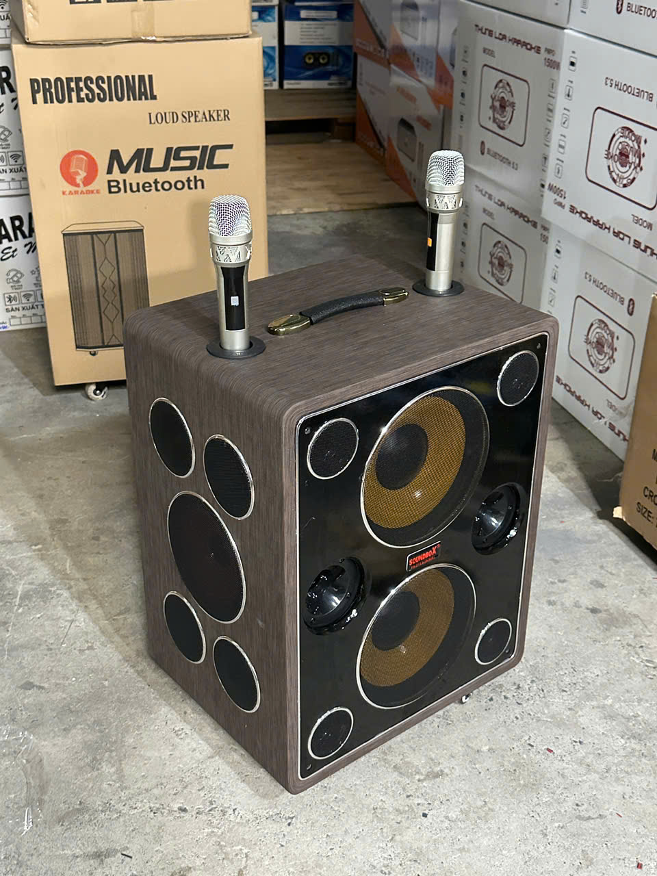 Loa Kéo Karaoke Soundbox T699 Pro 2 Bass 25