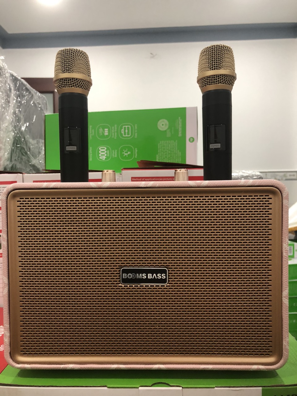 Loa Bluetooth Karaoke BoomBass M4202