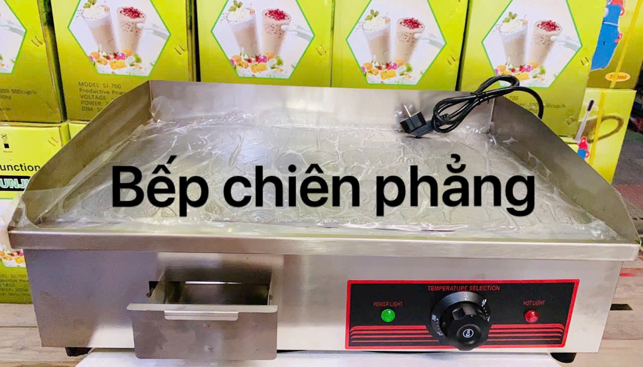 Bếp chiên phẳng dùng điện