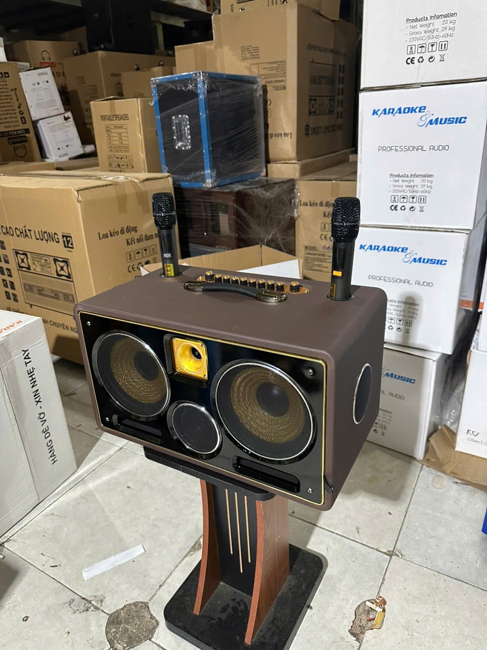 Loa xách tay Sound 6 đường tiếng