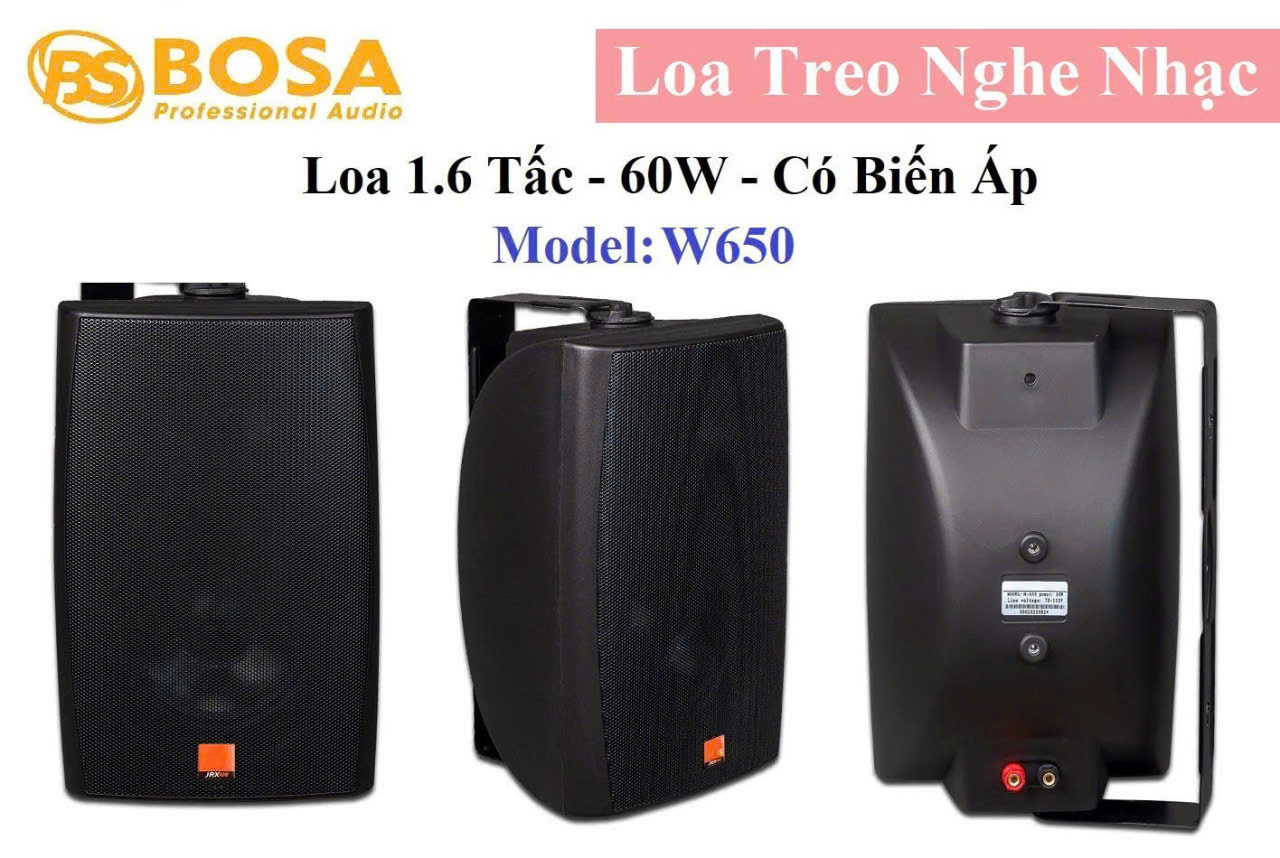 Loa Treo tường Nghe Nhạc K650-W650 loại 1