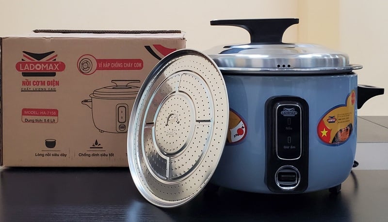 NỒI CƠM ĐIỆN CÔNG NGHIỆP 10 LÍT LADOMAX HA-71100