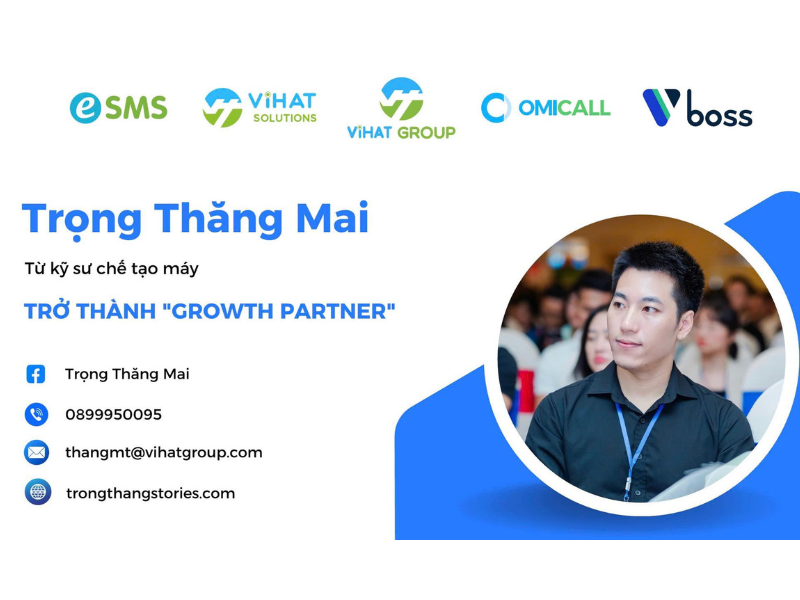 Hành trình trở thành Growth Partner của Trọng Thăng Mai tại ViHAT Solutions