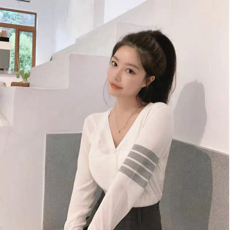 [A308] Áo KHOÁC len cardigan mỏng 5 SỌC BÊN TAY phối nút hàng Quảng Châu mặc được nhiều kiểu - L2M (Sale)