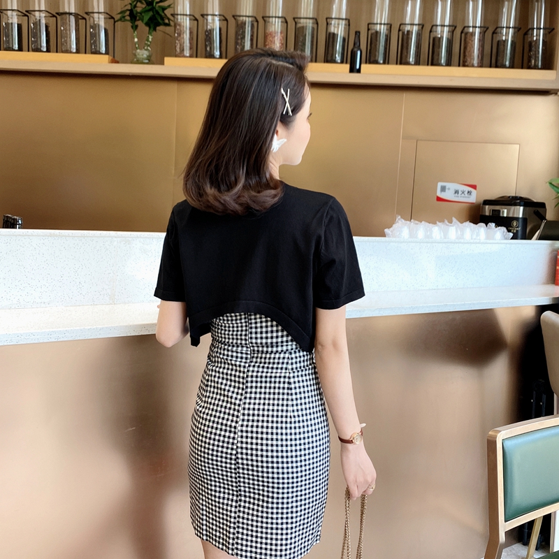 [A188] Áo KHOÁC len nữ cardigan CROPTOP TAY NGẮN phong cách Pháp dệt kim mềm mỏng dễ phối đồ - L2M