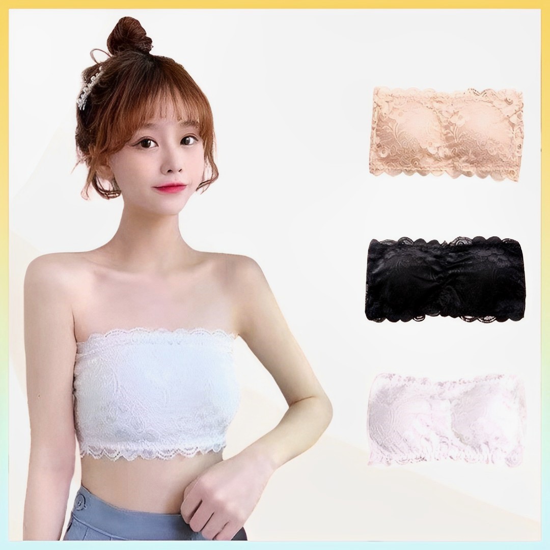 B004 Áo Bra Ren Hoa Cài Sau Có Đệm - L2M Quảng Châu