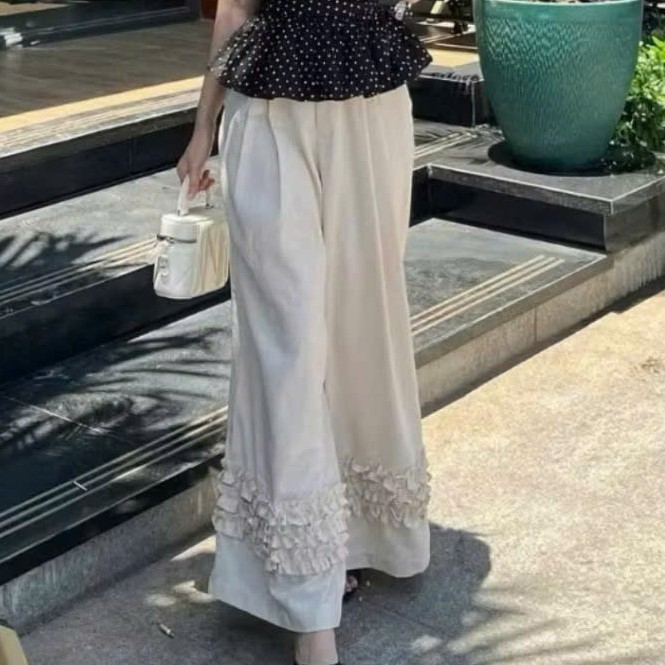 [A430] Áo kiểu nữ CỔ YẾM CHẤM BI có mút vạt xòe phối lưng chun tôn dáng xinh xắn hot trend - L2M (New)