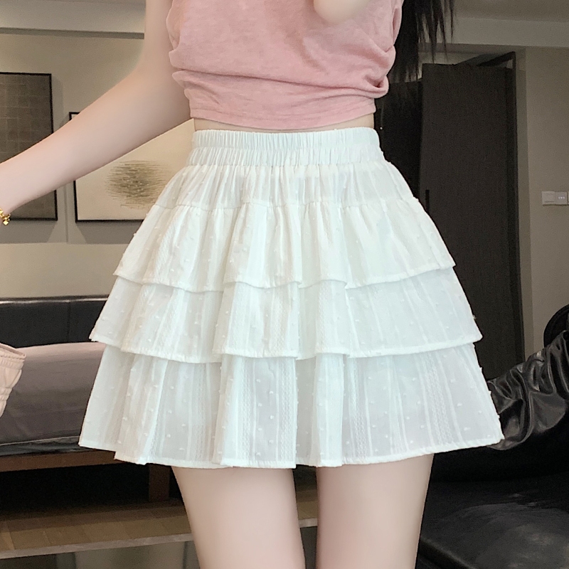 [Q078] Chân váy XÒE VOAN BỒNG BỀNH 3 tầng có lớp lót trong dáng ngắn siêu xinh - L2M