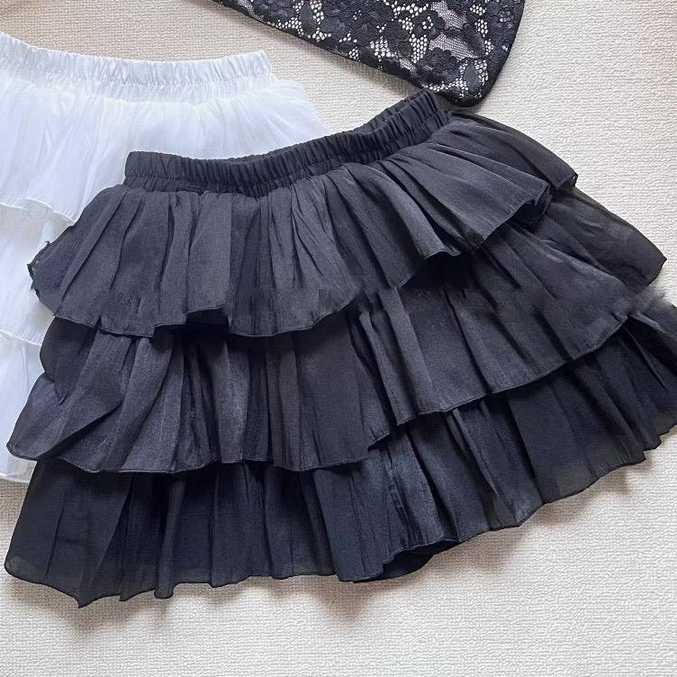 [Q078] Chân váy XÒE VOAN BỒNG BỀNH 3 tầng có lớp lót trong dáng ngắn siêu xinh - L2M