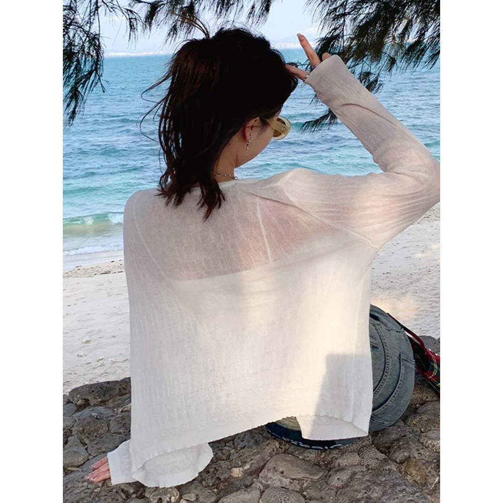 [A421] Áo khoác len nữ Cardigan PHỐI NÚT ĐÔI tay dài mỏng nhẹ mặc 2 kiểu dễ phối đồ - L2M (New)