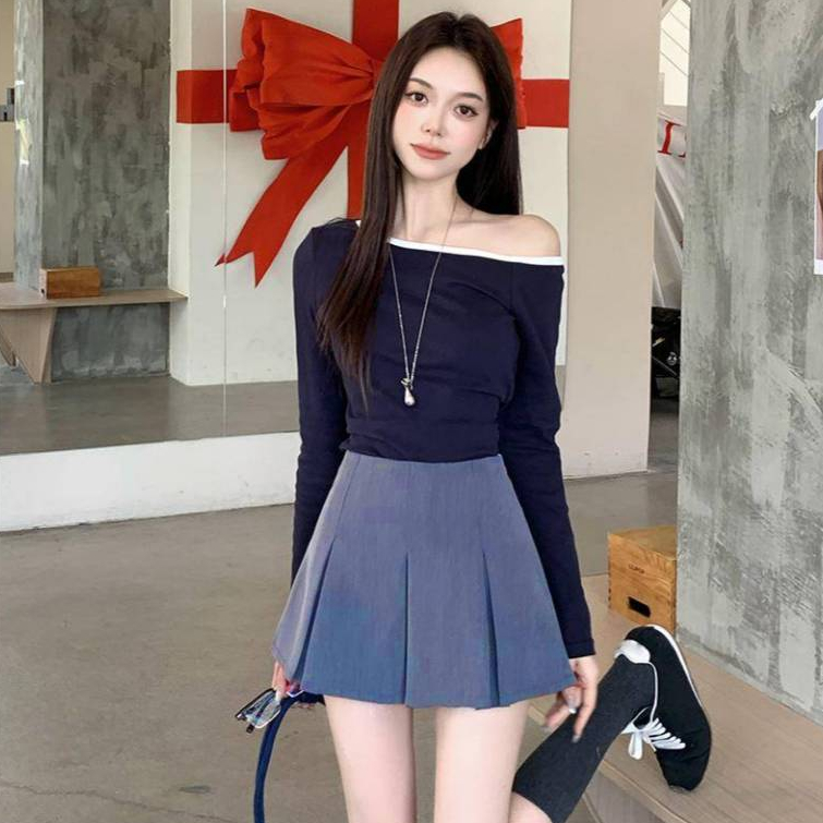 [Q079] Chân váy xếp ly TENNIS BẢN TO dáng ngắn xòe dây kéo có lớp lót trong siêu xinh - L2M (New)
