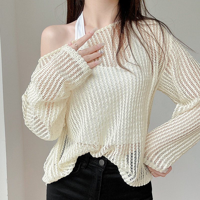 [A488] SET áo len Montoghi LƯỚI CỔ TRÒN LỬNG phom BASIC dễ phối đồ năng động xinh xắn - L2M (New)