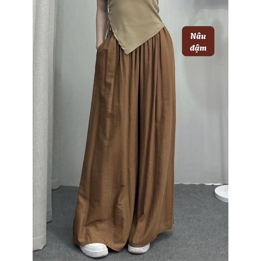 [Q103] Quần ống suông CHẤT ĐŨI LƯNG BO phối chun sau CÓ DÂY BUỘC xinh xắn dễ phối đồ - L2M (New)
