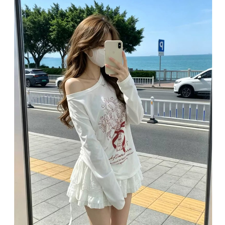 [A493] Áo len THUN GIẤY họa tiết BÓ HOA NẾN màu nhẹ nhàng kiểu dáng mát mẻ năng động - L2M