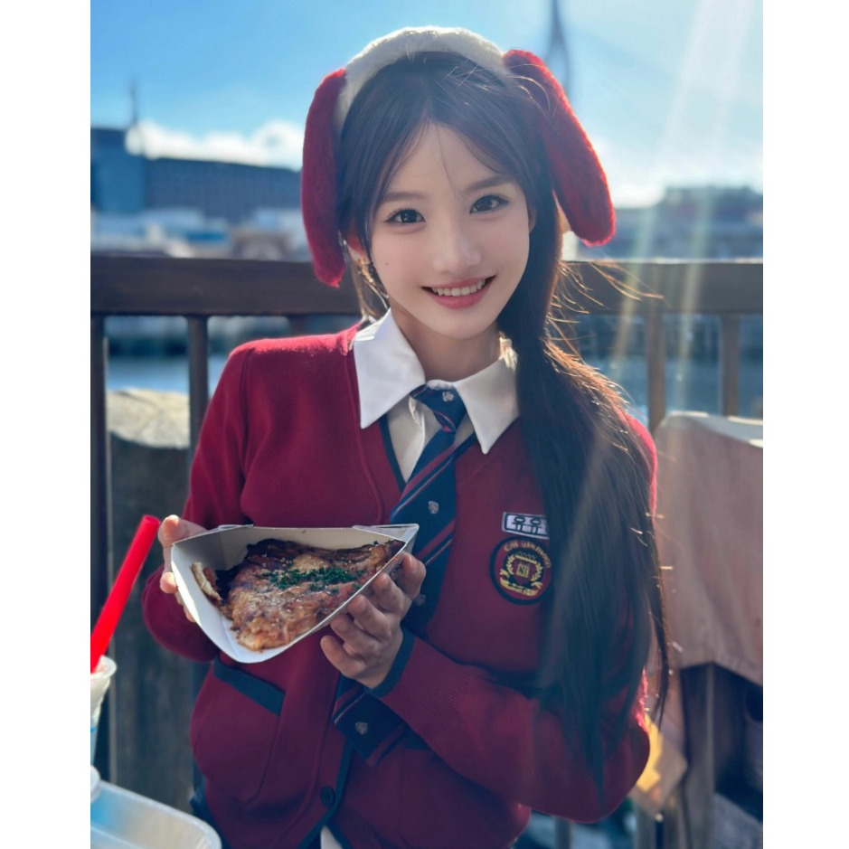 [A465] Áo len nữ Montoghi dệt kim LOGO KÈM CHỮ phối VIỀN VÀ TÚI cài nút tay dài sang trọng - L2M (New)