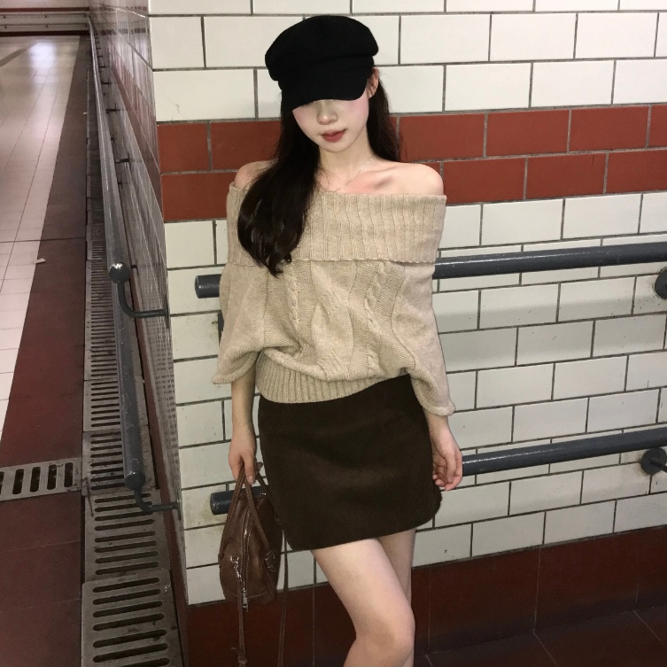 [A467] Áo len nữ Montoghi THU ĐÔNG TAY DƠI CỔ LỌ hoặc PHỐI BẸT VAI nhiều kiểu xinh xắn - L2M (New)