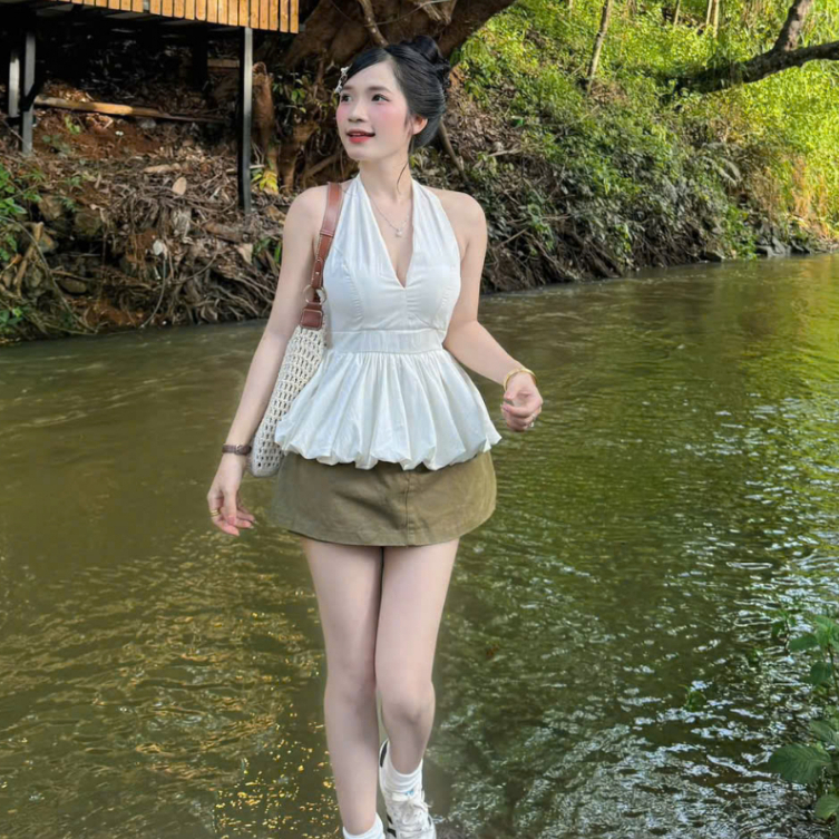 [Q004] Quần short nữ đùi BÍ NGÔ bo cạp chun lưng thun co giãn chất kate bóng mềm mại xinh xắn - L2M  (Hot)