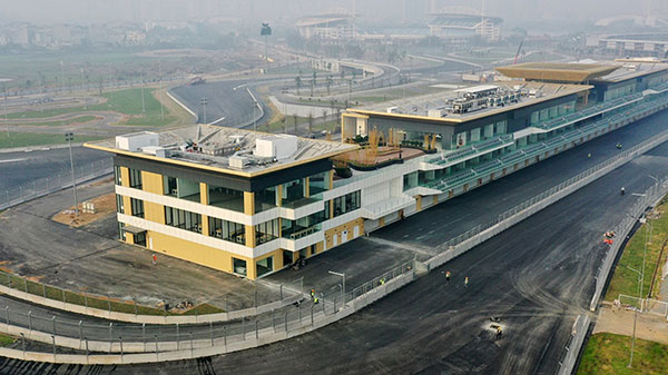 Tòa nhà điều hành PIT Building Đường đua F1