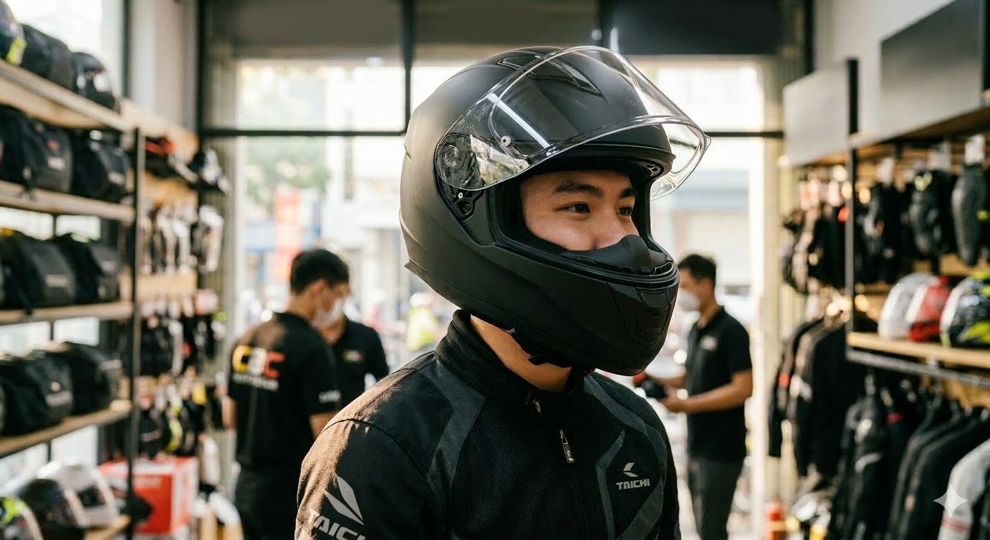 HƯỚNG DẪN CHI TIẾT: CÁCH ĐO VÒNG ĐẦU CHỌN SIZE NÓN BẢO HIỂM FULLFACE & 3/4 CHUẨN XÁC NHẤT