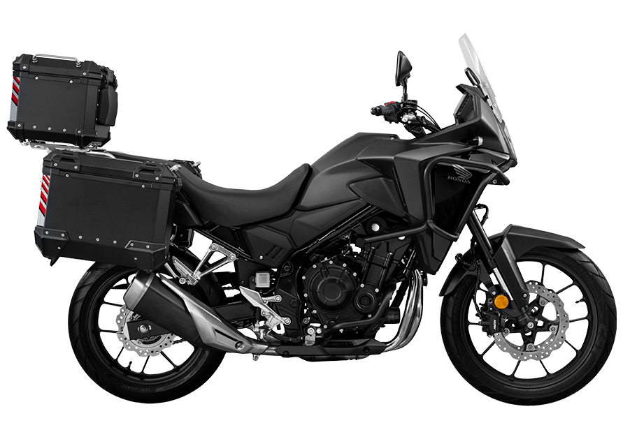 Thùng Hông LOBOO 35L Đen cho Honda NX500/CB500X