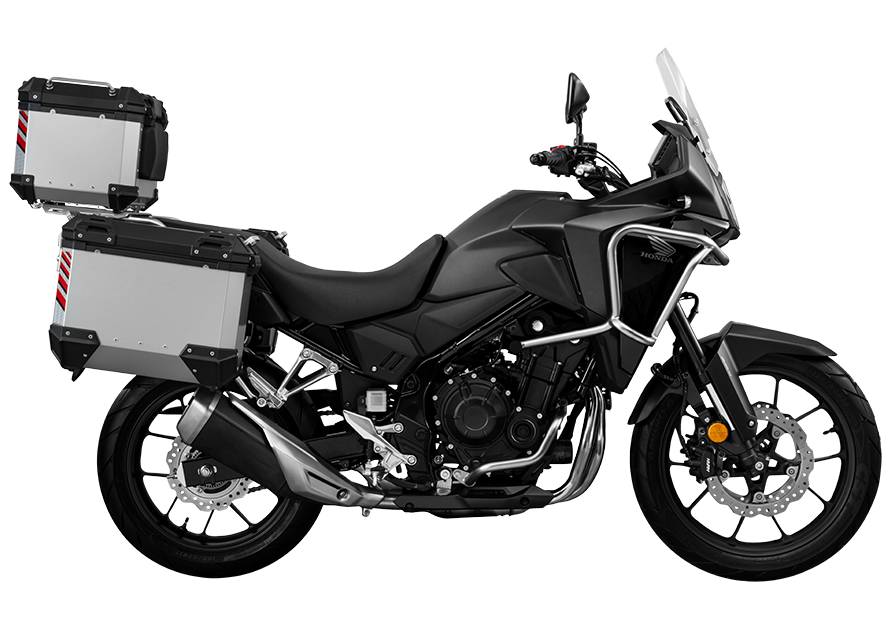 Thùng Hông LOBOO 35L Bạc cho Honda NX500/CB500X